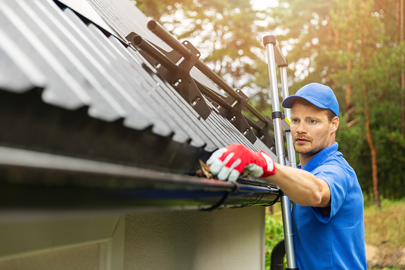 Dachrinneninstallation
